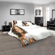 Musical Artists &#x27;80s Whitney Houston 1N 3D Customized Personalized  Bedding Sets