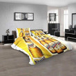 Beer Brand Medalla Light 1N 3D Customized Personalized  Bedding Sets
