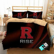NCAA Rutgers Scarlet Knights 1 Logo N 3D Personalized Customized Bedding Sets Duvet Cover Bedroom Set Bedset Bedlinen