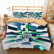 MLS Seattle Sounders FC 2 Logo 3D Personalized Customized Bedding Sets Duvet Cover Bedroom Set Bedset Bedlinen