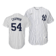 Youth Cooperstown Collection Yankees Aroldis Chapman #54 Home 2020 Jersey White , MLB Jersey