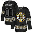 Men's Boston Bruins Custom Team Logos Fashion  Jersey