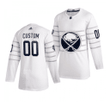 Men's Buffalo Sabres Custom 00 2020 NHL All-Star Game   White Jersey