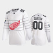 Men's Detroit Red Wings Custom #00 2020 NHL All-Star Game  White Jersey