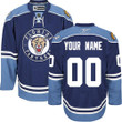Men's Custom Florida Panthers Jersey, Florida Panthers NHL Custom Premium Alternate Blue Hockey Jersey