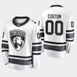Men's Custom Florida Panthers Jersey, Florida Panthers #00 Custom White 2019 NHL All-Star Jersey