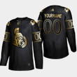 Ottawa Senators Custom #00  2019 NHL Golden Edition Black Player Jersey - Men's