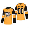 Youth's Pittsburgh Penguins Custom #00 2019 Alternate Reasonable  Jersey - Gold