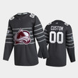 Colorado Avalanche Custom #00 2020 NHL All-Star Game  Gray Jersey - Youth