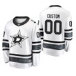 Men's Dallas Stars Custom #00 2019 NHL All-Star Replica Player Jersey - White