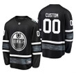 Youth's Edmonton Oilers Custom #00 2019 NHL All-Star Replica Player Steal Jersey - Black