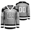 Custom LA Kings Jersey, Custom Los Angeles Kings City Concept 2021 Jersey Black Special Edition - Youth