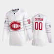 Men's Vancouver Canucks Custom #00 2020 NHL All-Star Game  White Jersey