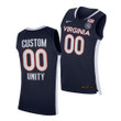 Virginia Cavaliers Custom Navy 2021 Unity Road Secondary Logo Jersey Youth