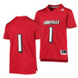 Louisville Cardinals Custom 1 Red College Football Replica Jersey Men