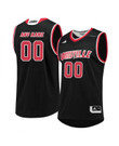 Customized  Louisville Cardinals  Black Youth Jersey