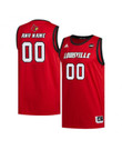 Customized Louisville Cardinals  Red Retro Men's Jersey