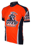 NCAA UTEP Miners Custom Texas El Paso Miners Cycling Jersey - Youth