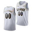 Men Kansas Jayhawks Custom White Golden Edition Limited Jersey NCAA Basketball
