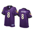 Baltimore Ravens Lamar Jackson Purple Pro Line Jersey - Women