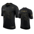 Baltimore Ravens Ronnie Stanley Black 2020 Salute To Service Limited Jersey