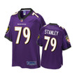 Baltimore Ravens Ronnie Stanley Purple Pro Line Jersey - Youth