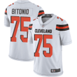 Limited Youth Joel Bitonio White Road Jersey - #75 Football Cleveland Browns Vapor Untouchable