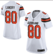 Game Women's Jarvis Landry White Road Jersey - #80 Football Cleveland Browns