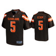 Youth Case Keenum Cleveland Browns Brown Pro Line Jersey