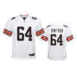 Youth Cleveland Browns JC Tretter White 2020 Game Jersey