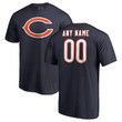 Chicago Bears Customized Icon Name & Number Shirt - Navy