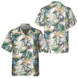 Cycling Feather Hawaiian Shirt, Tropical Bicycle Shirt For Men & Women, Best Gift For Bikers