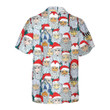 Santa Claus Heads From Different Countries Christmas Hawaiian Shirt, Santa Claus Hawaiian Shirt For Christmas Day