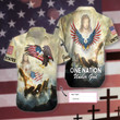 Personalized Name Christian One Nation Under God EZ30 0403 Custom Hawaiian Shirt