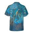 Octopus Under The Ocean Hawaiian Shirt, Short Sleeve Octopus Shirt For Men