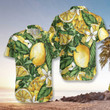 Luxury Summer Lemon & Pineapple Hawaiian Shirt