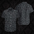 Premium Black And White Baroque Style Goth EZ20 2610 Hawaiian Shirt