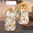 Personalized Peace Love Corgi EZ03 2811 Custom Hawaiian Shirt