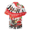 Piano Playing By Santa Claus Hawaiian Shirt, Funny Santa Claus Shirt For Men & Women