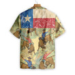 Rodeo Texas Flag Hawaiian Shirt, Stylish Texas Shirt For Texas Lovers
