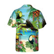 Toucan Tropical Beach Hawaiian Shirt, Funny Toucan Shirt For Men & Women
