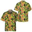 Toucan Birds And Palm Leaves Hawaiian Shirt, Tropical Toucan Shirt, Toucan Print Shirt For Men & Women