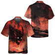 The War Dragon Hawaiian Shirt, Cool Dragon Shirt For Men