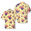 Turkeys in US Flag Costume Thanksgiving Day Hawaiian Shirt, Funny Gobble Shirt, Gift For Thanksgiving