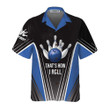 That's How I Roll Bowling Blue Custom Hawaiian Shirt, Personalized Bowling Shirt For Men & Women