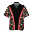 Vintage Hibiscus Pattern Hawaiian Shirt, Unique Hibiscus Print Shirt For Men & Women