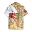Patriotic Texas Hawaiian Shirt For Men, Texas Flag Shirt, Proud Texas Map Pattern Shirt For Men