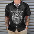 Son Of Odin Viking Hawaiian Shirt, Viking Axe Pattern Shirt