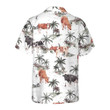Tropical Island And Cows Pattern Cow Hawaiian Shirt, Tropical Cow Shirt For Men And Women, Cow Print Shirt