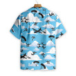 Skydiving Pattern Hawaiian Shirt